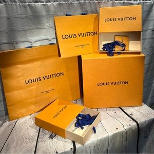 Louis Vuitton gift boxes 📦 & bags